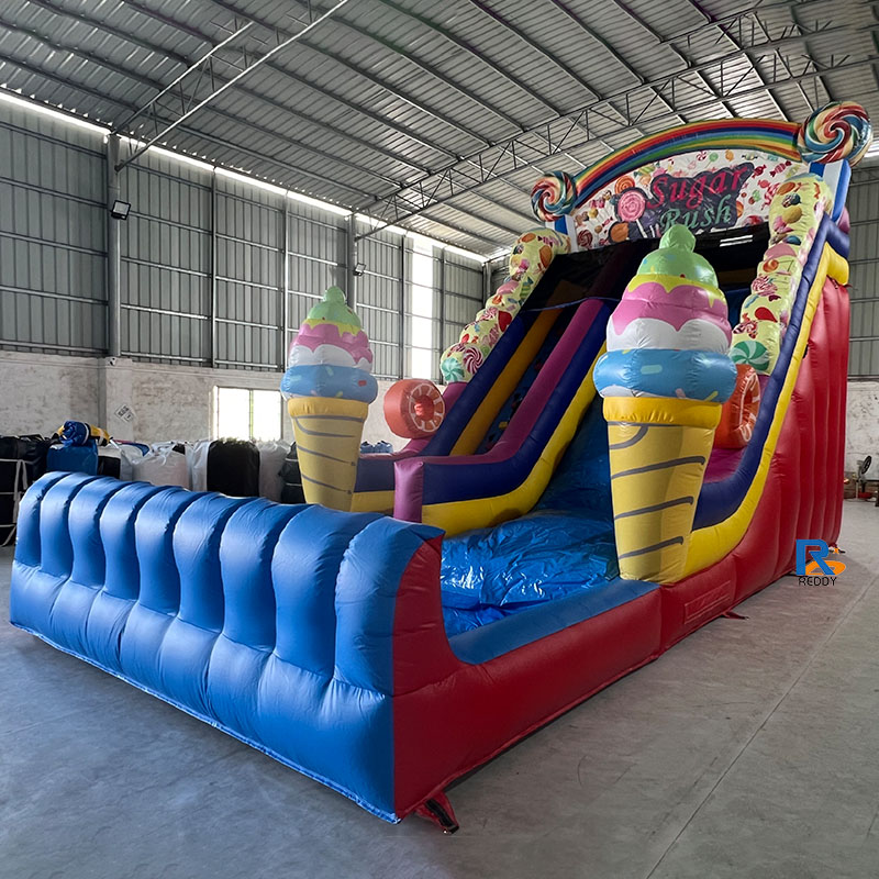 Sugar Rush Inflatable Slide inflatable swimming pool with slide