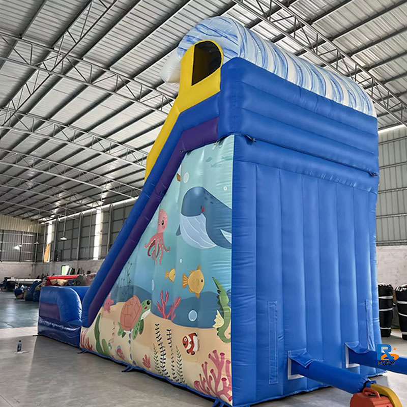 Ocean Inflatable Slide water slides for pool