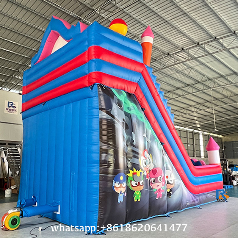 Sonic Inflatable Slide dry slide