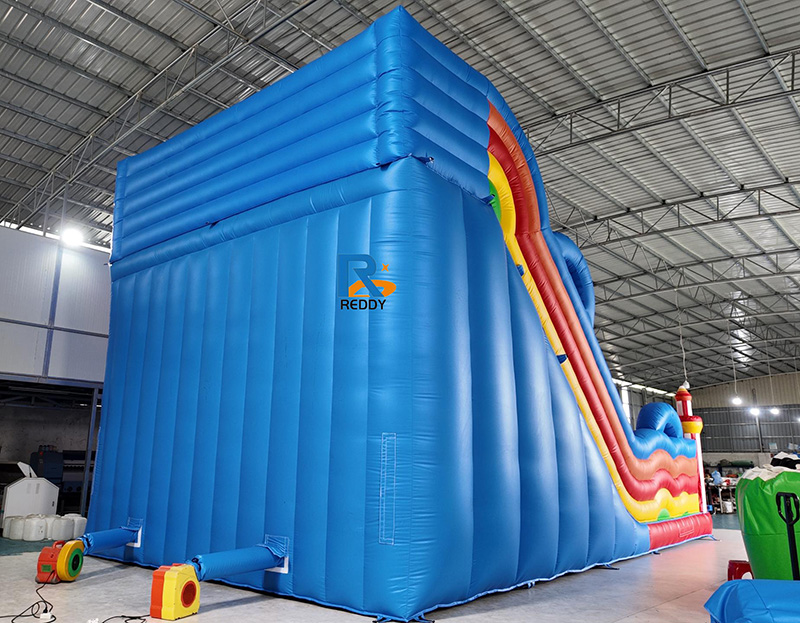 clown inflatable playground slide