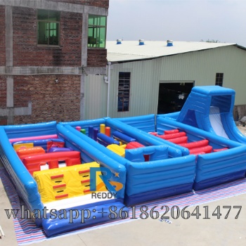 obstacle course outdoor inflatable bouncer