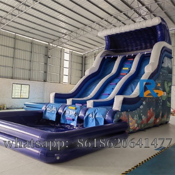 inflatable water slide for sea world