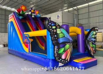 Butterfly inflatable slide for sale