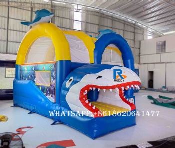 shark bounce castle inflatable for sale