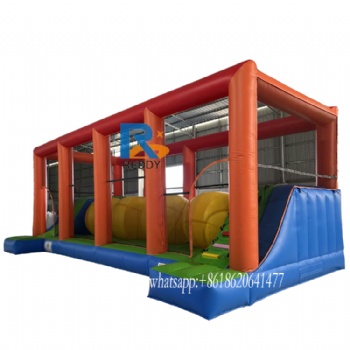 wipeout inflatable obstacle course