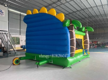 dinosaur inflatable castle for kids