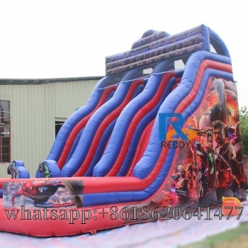 The Avengers slide inflatable