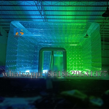 outdoor advertising giant inflatable led lighting