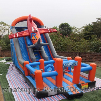 inflatable bouncy castle with slide