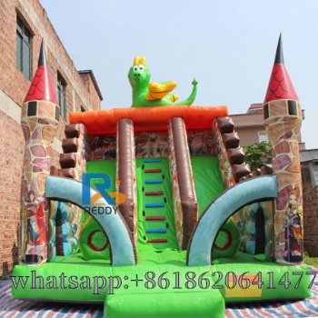 jumping castle bouncer inflatable slide castlev