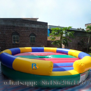 Commercial adults games  inflatable rodeo bull adults balance challenge