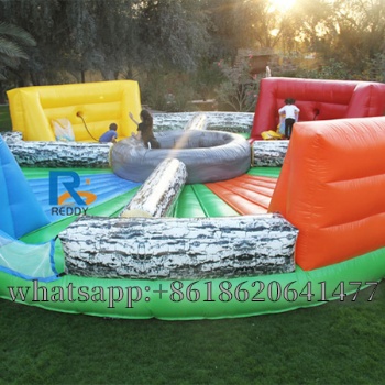 Inflatable Hungry Hippo Chow Down Game Interactive Game for Kids