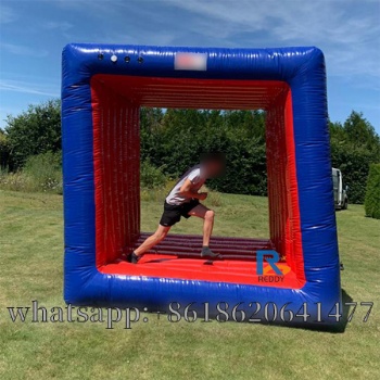 Inflatable Cube Human Flip It Rolling Interactive Games