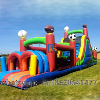 cheap inflatable obstacle course