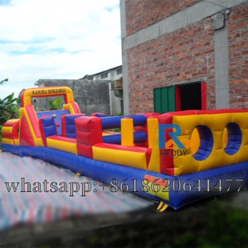 commercial inflatable obstacle course