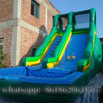 adult inflatable water park inflatable slide pool