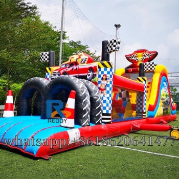 new inflatable obstacle course