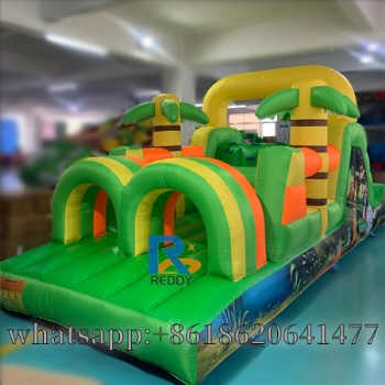 small inflatable obstacle course kidd