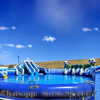 small land inflatable water park