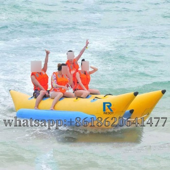 Interesting water sports water game toy banana boat inflatable for sale