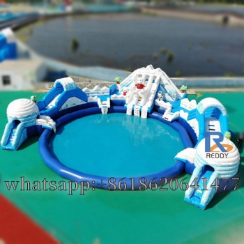 inflatable mini water park