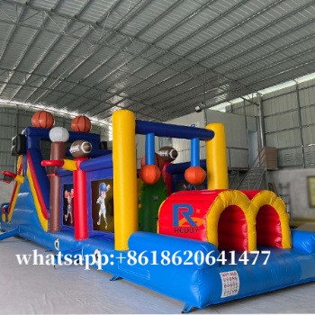 cheap inflatable obstacle course