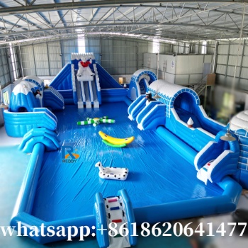 kids inflatable water park