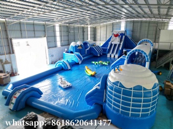 kids inflatable water park