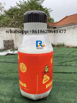 advertising inflatable bottle