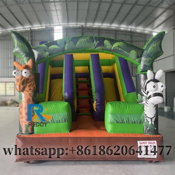 inflatable castle animal