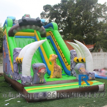 dinosaurs Adventures  inflatable castle