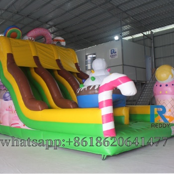 ice inflatable slide