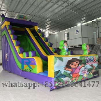 Dora the Explorer dry slide inflatable