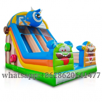 new design inflatable slide 30ft