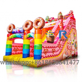 cute inflatable indoor slide design