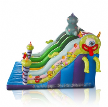 bounce castle inflatable slide