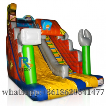 outdoor 10ft inflatable slide for kids