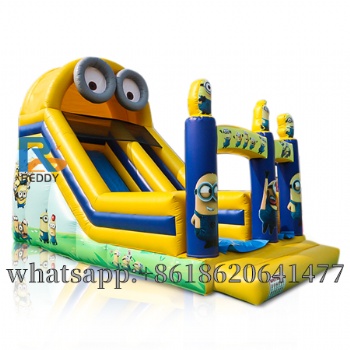 inflatable outdoor Minions slide