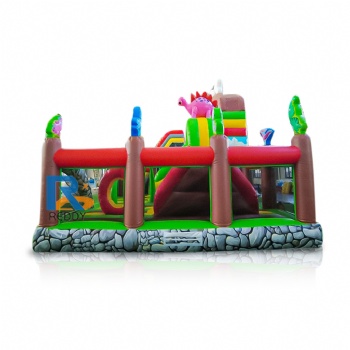 castle obstacle course inflatable