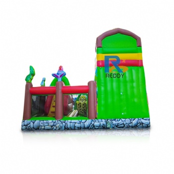 castle obstacle course inflatable