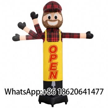 Outdoor  Promotion Inflatable Sky Dancer Air Man High Quality Oxford  Waving Hand Decoration