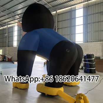 Hot Sale Oxford Giant Inflatable Monkey Decoration for Outdoor Event Advertising