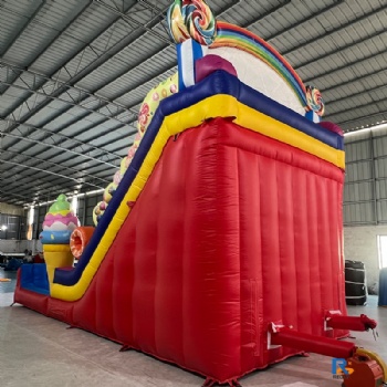 Sugar Rush Inflatable Slide inflatable swimming pool with slide