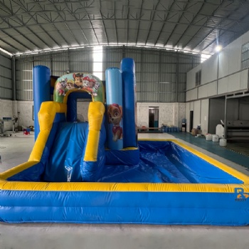 PAW Patrol-themed inflatable  slide    water slides for pool