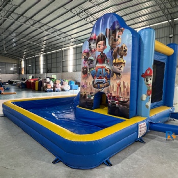 PAW Patrol-themed inflatable  slide    water slides for pool