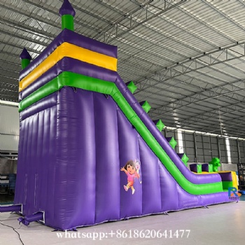 Dora the Explorer Inflatable Slide bounce house with slide