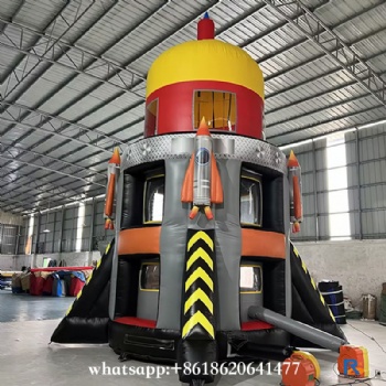 Inflatable   game  of  Rocket    Themed