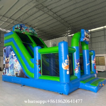 Sonic the Hedgehog   inflatable   Bounce House