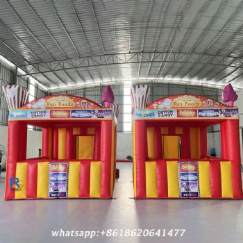 Inflatable Fun Food Booth     advertising inflatables