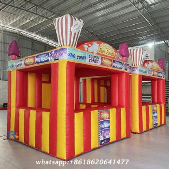 Inflatable Fun Food Booth     advertising inflatables